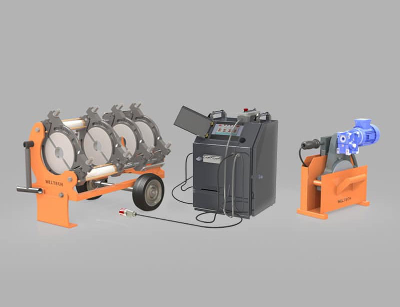 CNC W250 Polyethylene Pipe Hydraulic Butt Welding Machine